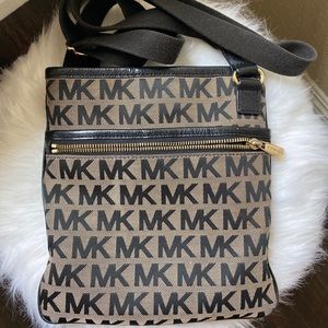 Michael Kors Black Logo Crossbody Bag